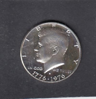 Beschrijving: 1/2 Dolllar KENNEDY 